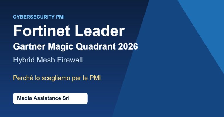 Fortinet Leader nel Magic Quadrant Gartner 2026 per Hybrid Mesh Firewall – perché lo scegliamo per le PMI
